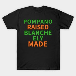 Pompano Raised Blanche Ely Made T-Shirt